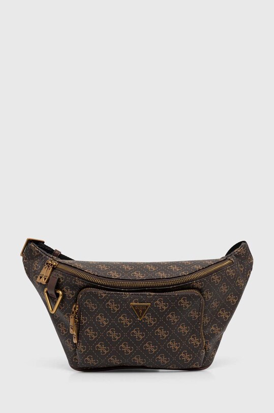 Ľadvinka Guess MILANO imitácia kože hnedá HMMILO.P4256