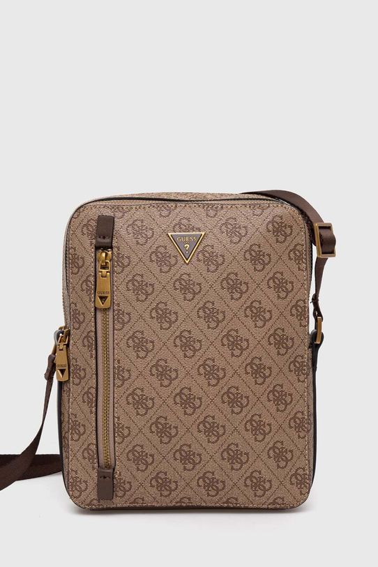 Malá taška Guess TORINO vzorovaný béžová HMTOLO.P4218
