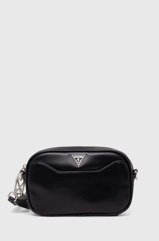 Torba Guess MESTRE imitacija zrnate kože crna PMMECA.P4245