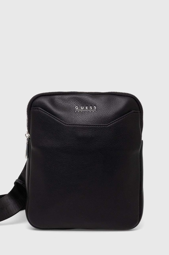 Guess saszetka MESTRE nie mieści A4 czarny HMMETU.P4223