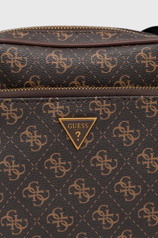 Guess saszetka MILANO brązowy HMMILO.P4260