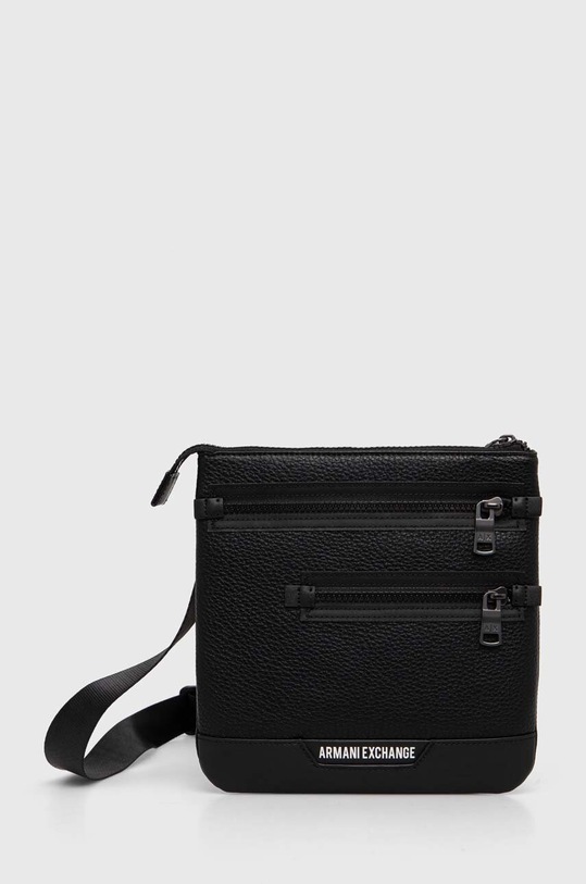 Ledvinka Armani Exchange hladký černá 952715.4F863