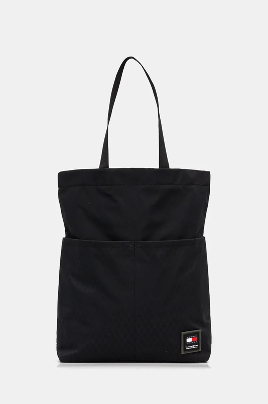 Taška Tommy Jeans hladký černá AM0AM12400