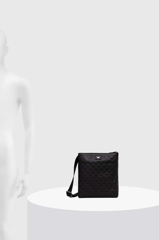 Emporio Armani pochette in pelle Y4M416.YQ67I nero