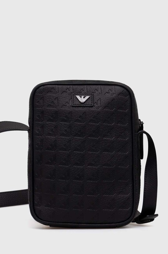 Кожаная сумка Emporio Armani кожа чёрный Y4R600.YQ67I