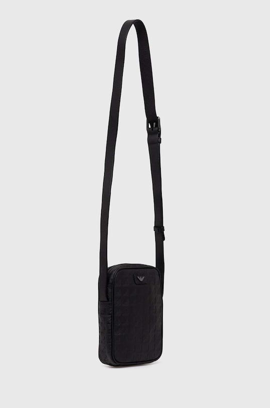Emporio Armani borseta de piele Y4R600.YQ67I negru AW24