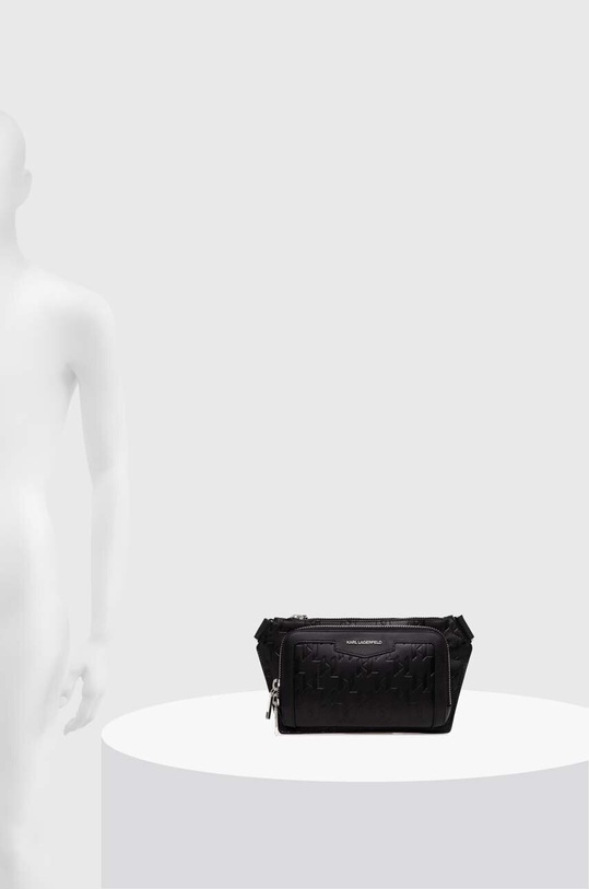 Karl Lagerfeld saszetka skórzana 245M3009 czarny