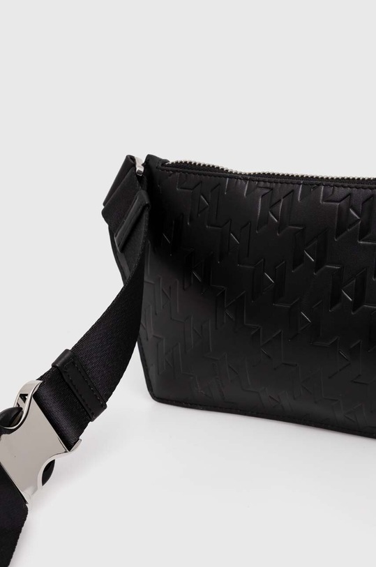 Akcesoria Karl Lagerfeld saszetka skórzana 245M3009 czarny