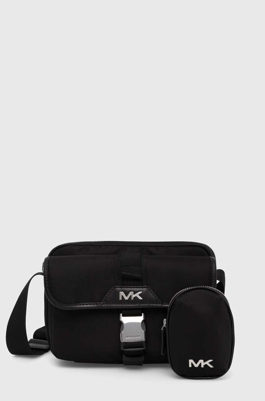 Michael Kors saszetka nie mieści A4 czarny 33T4LBNM2B
