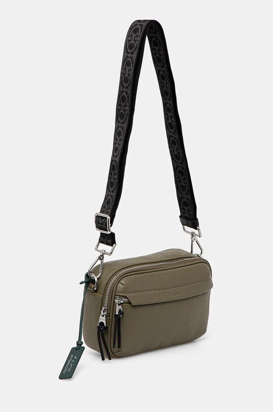 Kožená taška Coccinelle MAN SOFT E1.MUK.85.02.01.S zelená AW24
