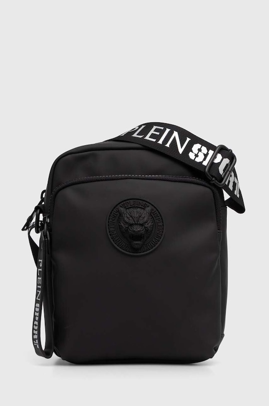 PLEIN SPORT saszetka nie mieści A4 czarny 2100122