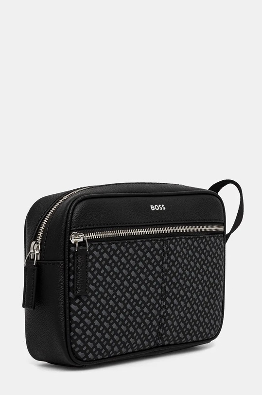 BOSS kosmetyczka skórzana 50529297 czarny AW24