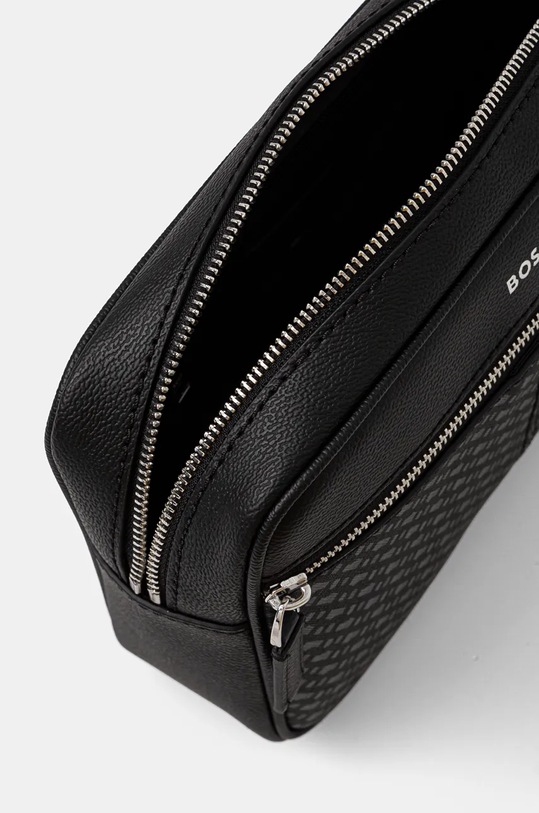 BOSS kosmetyczka skórzana czarny 50529297