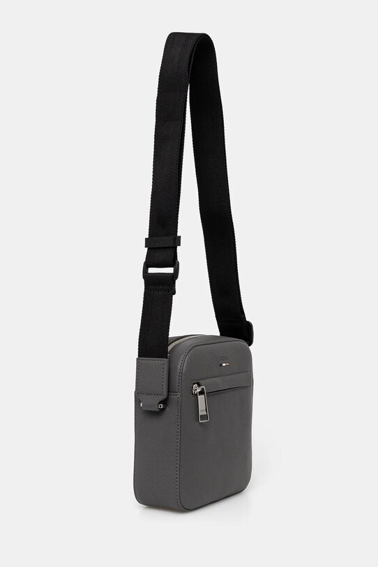 Ledvinka BOSS 50536475 šedá SS25