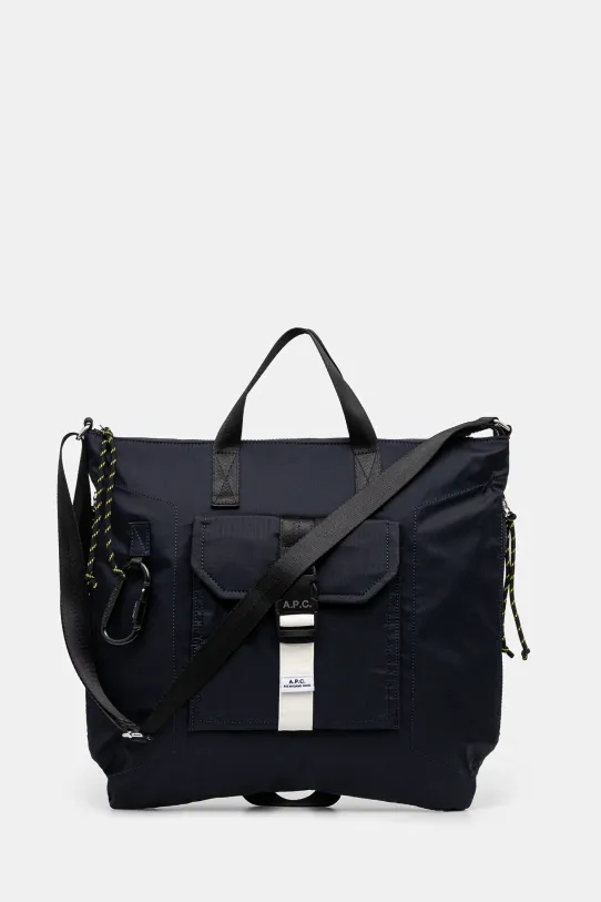 A.P.C. bag Tote Trek casual navy PAAFH.H61929.IAK