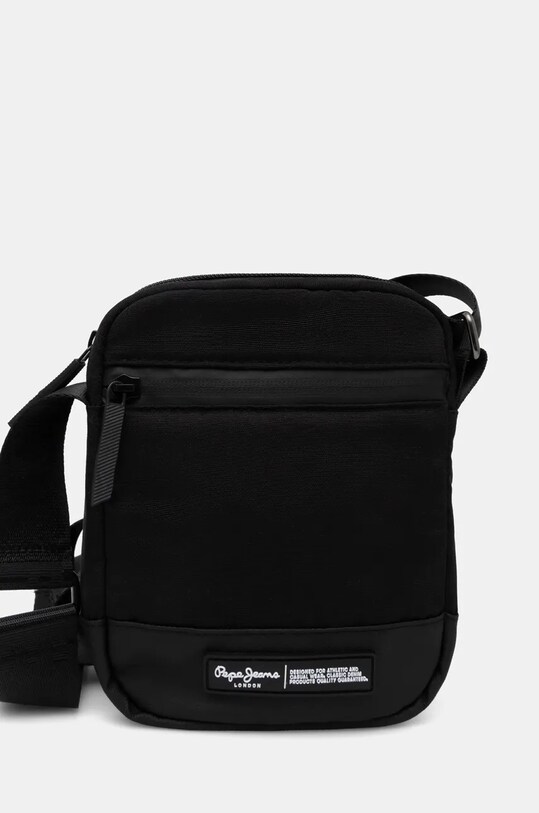 Сумка Pepe Jeans DUSTIN LEGEND гладкий чёрный PM030847