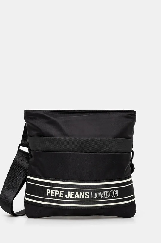 Pepe Jeans saszetka JESSE DUBLIN nie mieści A4 czarny PM030856