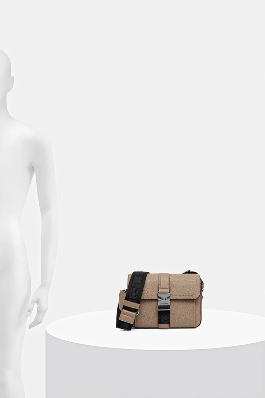 Δερμάτινο φακελάκι Michael Kors 33F4LHDM2L μπεζ