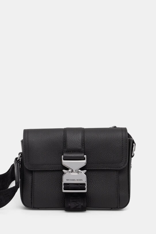 Michael Kors saszetka skórzana skóra licowa czarny 33F4LHDM2L