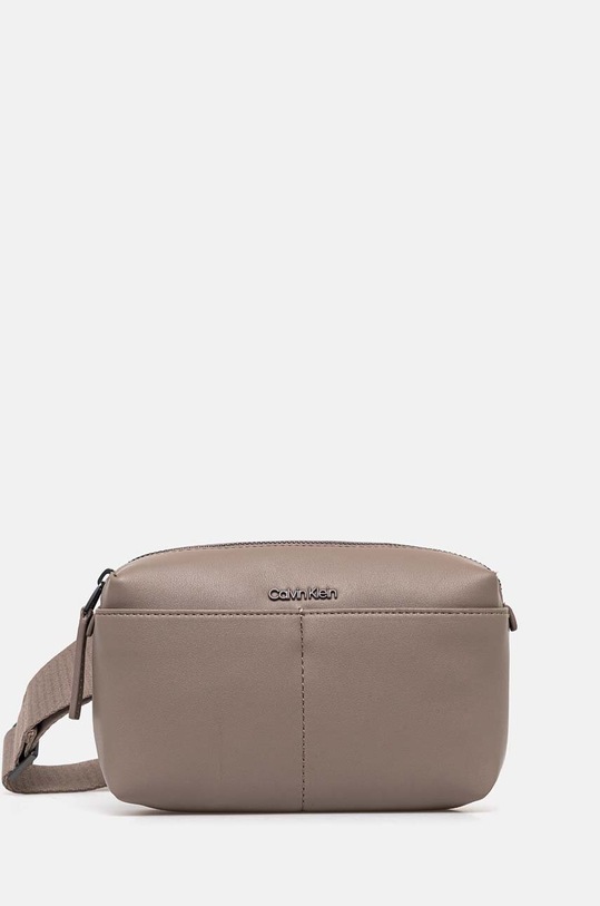 Ledvinka Calvin Klein hladký béžová K50K512184