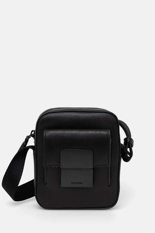 Σακίδιο Calvin Klein απομίμηση λείου δέρματος μαύρο K50K512261