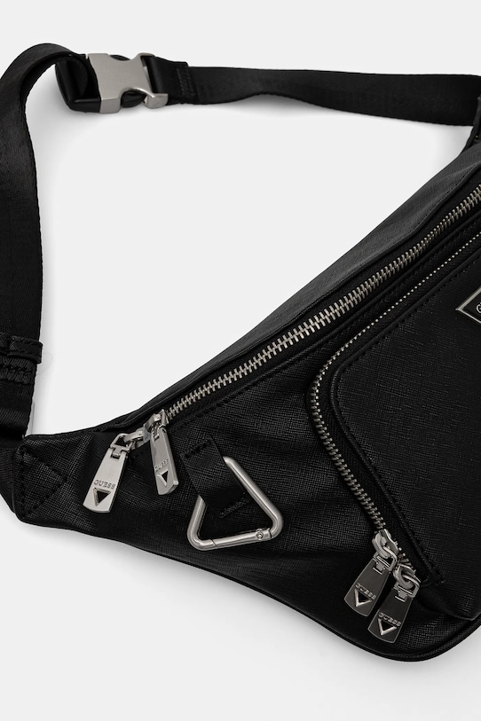 Τσάντα φάκελος Guess MILANO μαύρο HMMISA.P4256