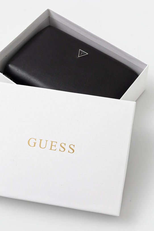 Шкіряна сумка Guess MODENA PMMOSE.P4432 чорний