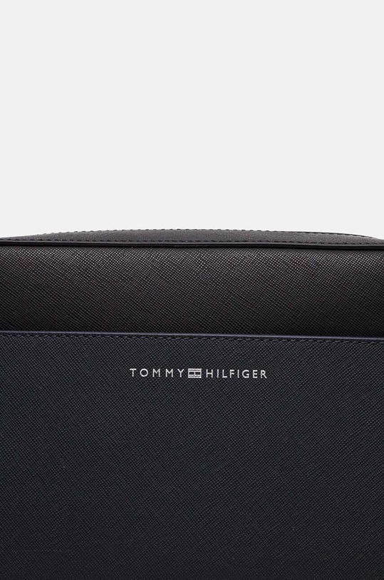 Шкіряна сумка Tommy Hilfiger чорний AM0AM12747