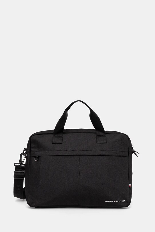 Tommy Hilfiger geanta uni negru AM0AM12699