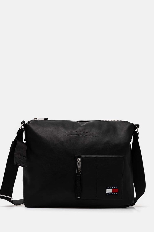 Taška Tommy Jeans hladký černá AM0AM13139