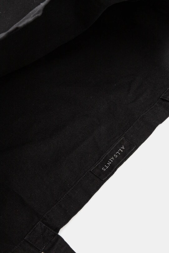 AllSaints torba bawełniana M170XB czarny