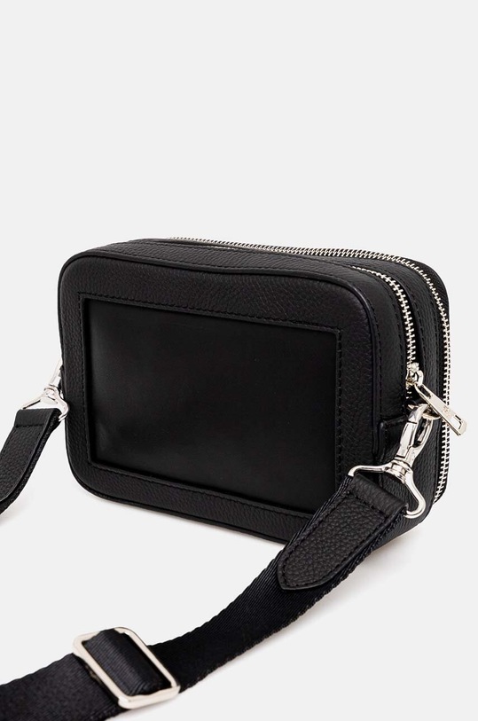 Kožená taška Karl Lagerfeld černá 542451.815928
