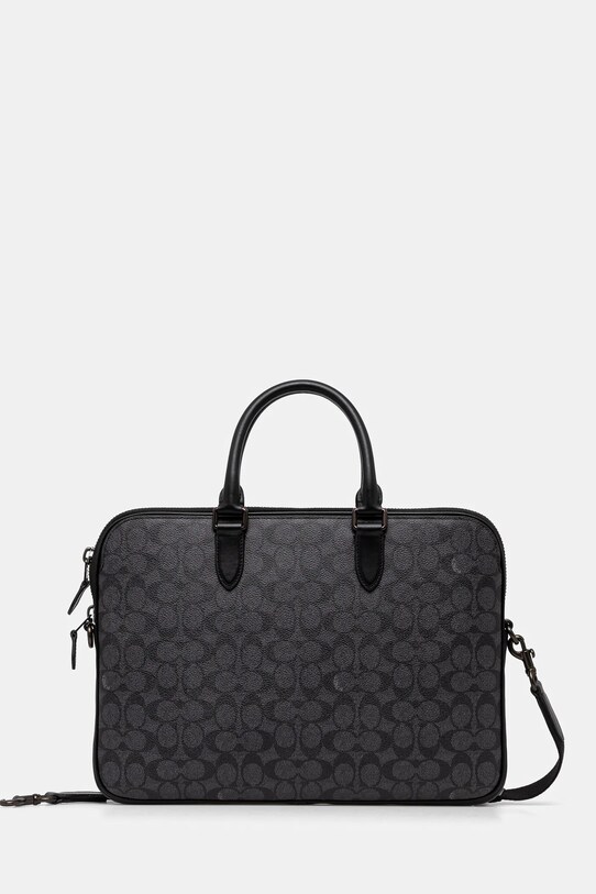 Coach torba skóra licowa czarny CV955