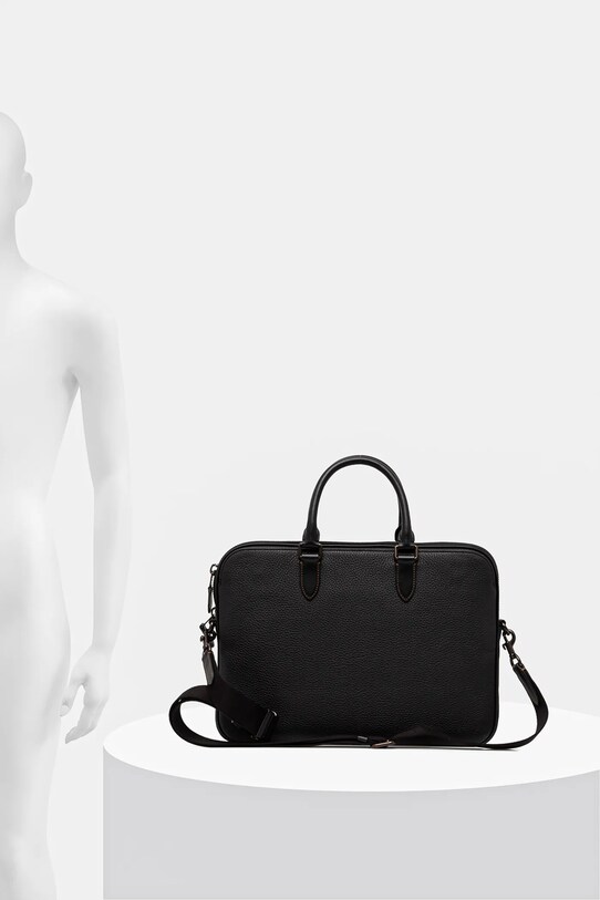 Coach torba na laptopa skórzana CV956