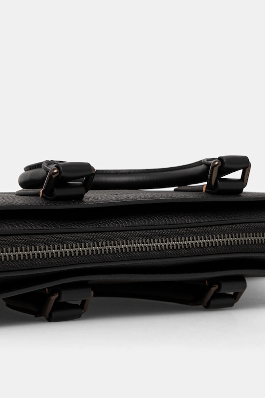 Δερμάτινη τσάντα φορητού υπολογιστή Coach μαύρο CV956