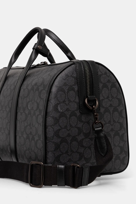 Kožená taška Coach CV958 černá AW24