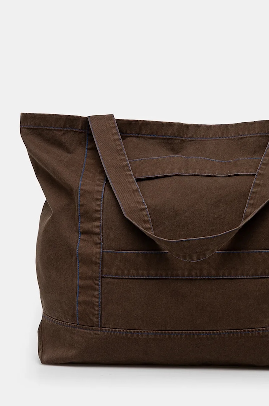 Аксесоари Памучна чанта A-COLD-WALL* ACWUG124A кафяв