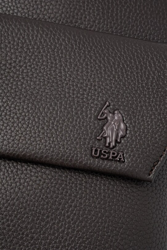 U.S. Polo Assn. saszetka Seattle brązowy BEUS35749MVP