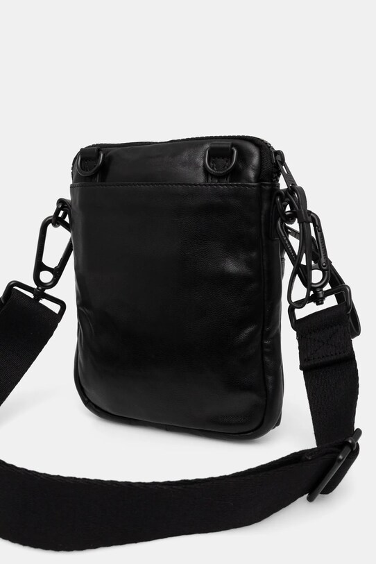 Accesorii AllSaints borseta de piele FALCON M165XB negru