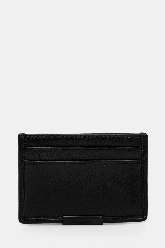 Кожаный кошелек AllSaints DOVE кожа чёрный M166XB