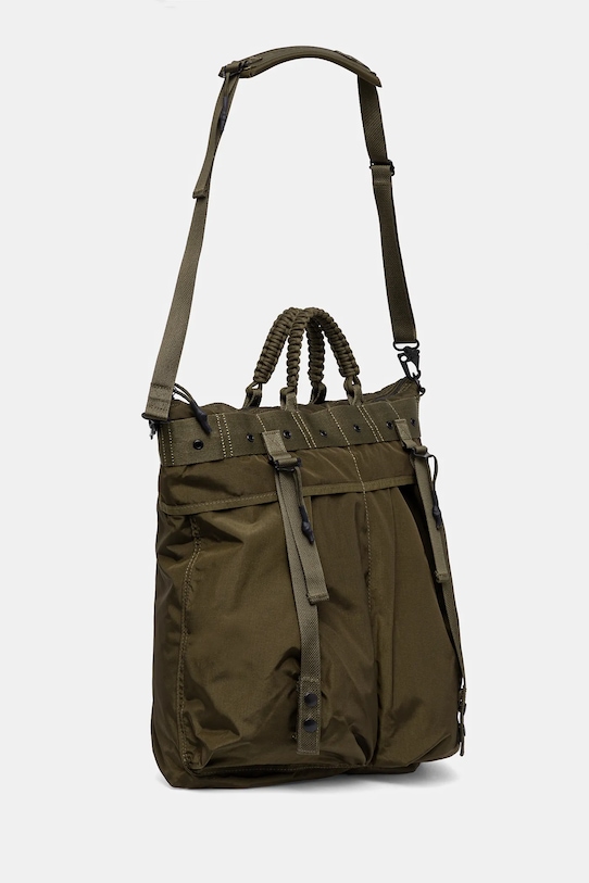 Maharishi torba Maha M.A.L.I.C.E. Day Carry Bag 1112.OLIVE zielony AW24