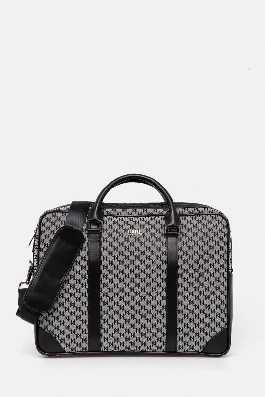 Karl Lagerfeld torba na laptopa mieści A4 czarny 544115.805906