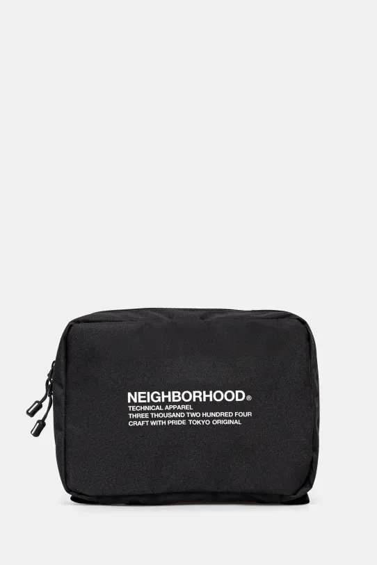 Kozmetička torbica NEIGHBORHOOD crna 242FJNH.AC01