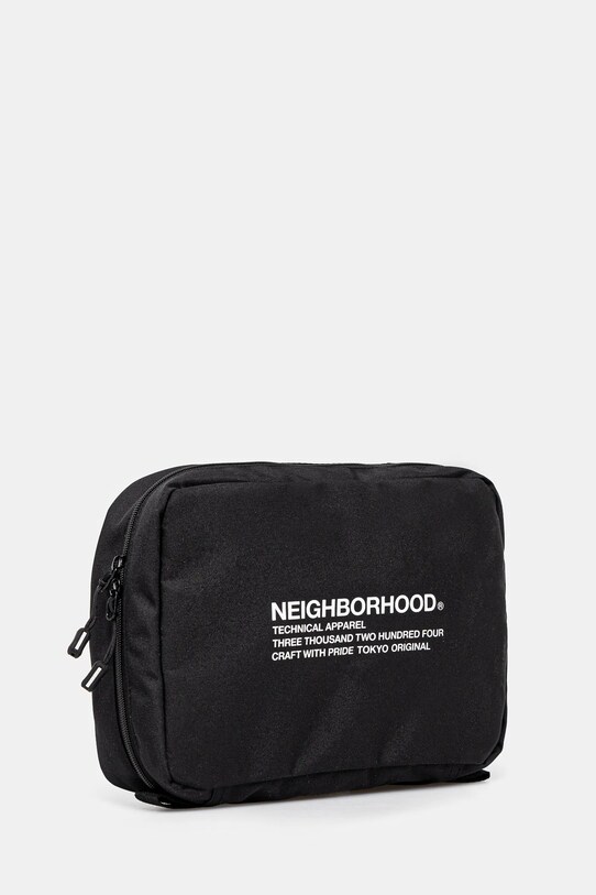 Козметична чанта NEIGHBORHOOD 242FJNH.AC01 черен AW24