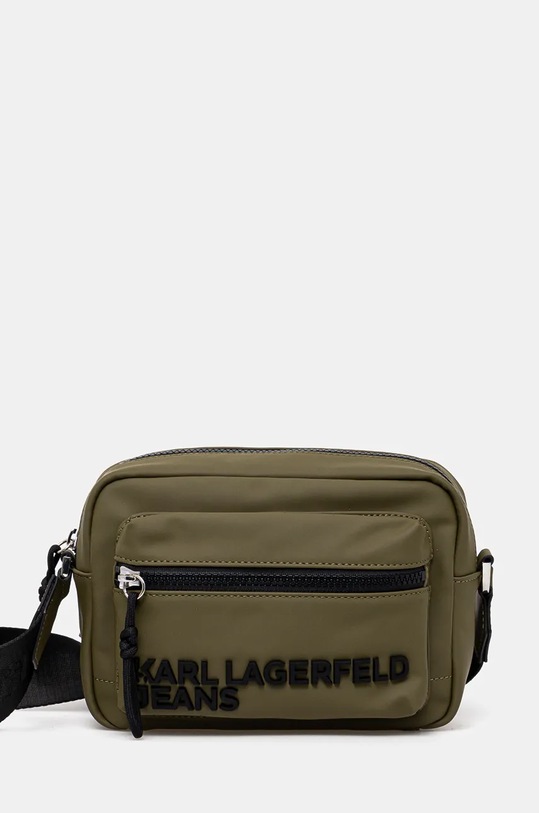 Karl Lagerfeld Jeans borsetă nu incape in A4 verde 245D3028
