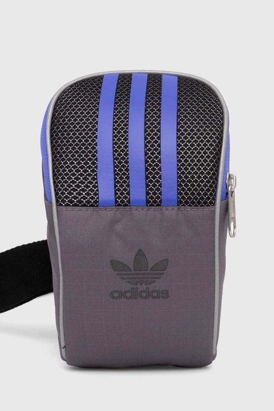 Malá taška adidas Originals vzorovaný sivá IX7529