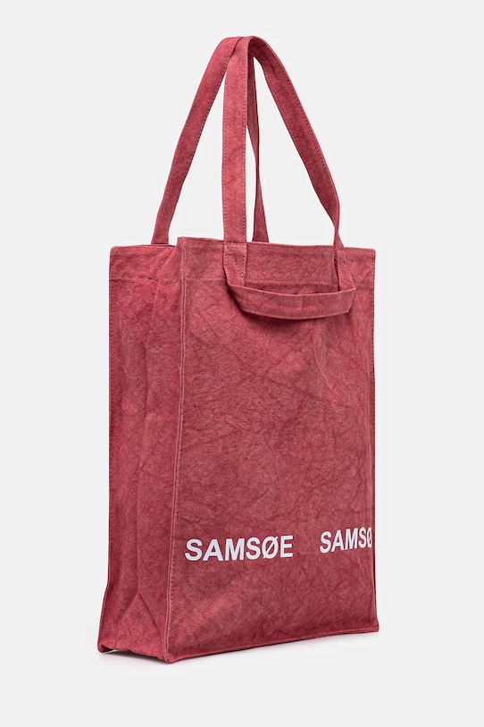 Βαμβακερή τσάντα Samsoe Samsoe SALUCCA U24300002 ροζ SS25