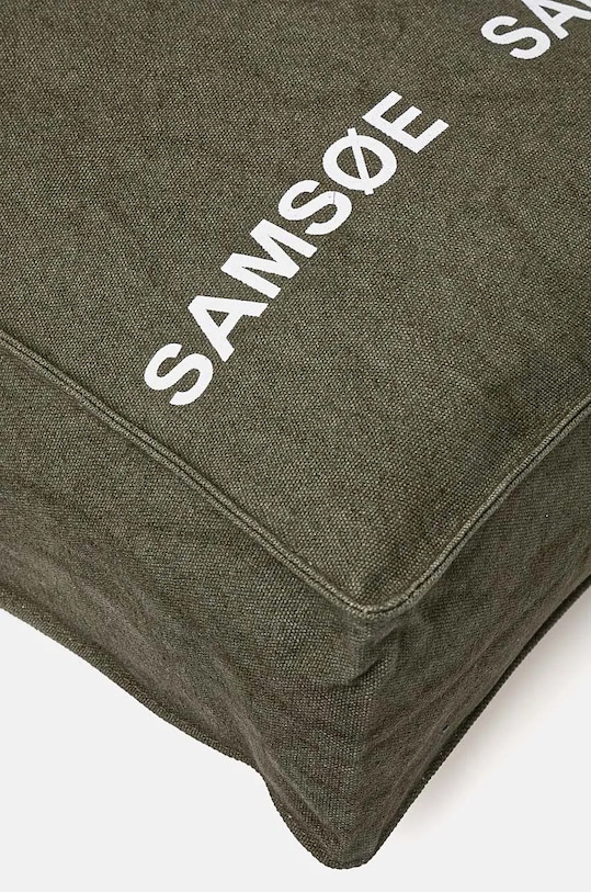 Bavlnená taška Samsoe Samsoe SALUCCA zelená U24300002