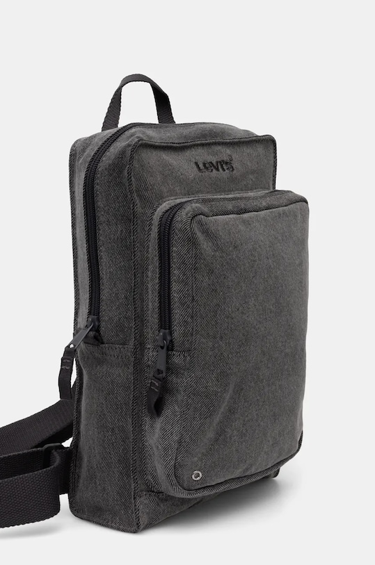 Džínová taštička Levi's D7955.0006 šedá AW24