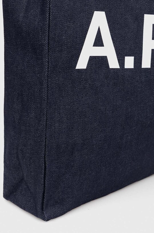 A.P.C. torba tote lou mini anses granatowy COCSX.M61569